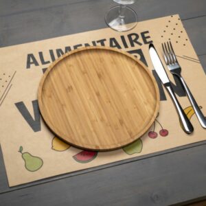Set de table Kraft 120g