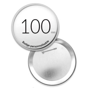 Badge Diamètre 100 mm