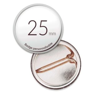 Badge Diamètre 25 mm